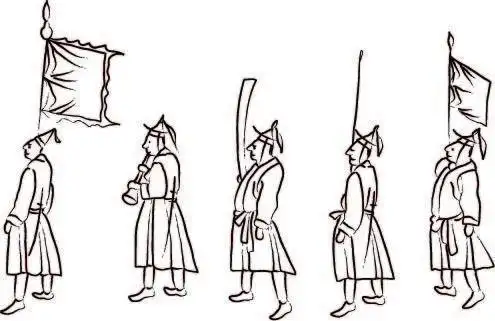 古代火柴人士兵打仗简笔画 简笔画图片大全-蒲城教育文学网