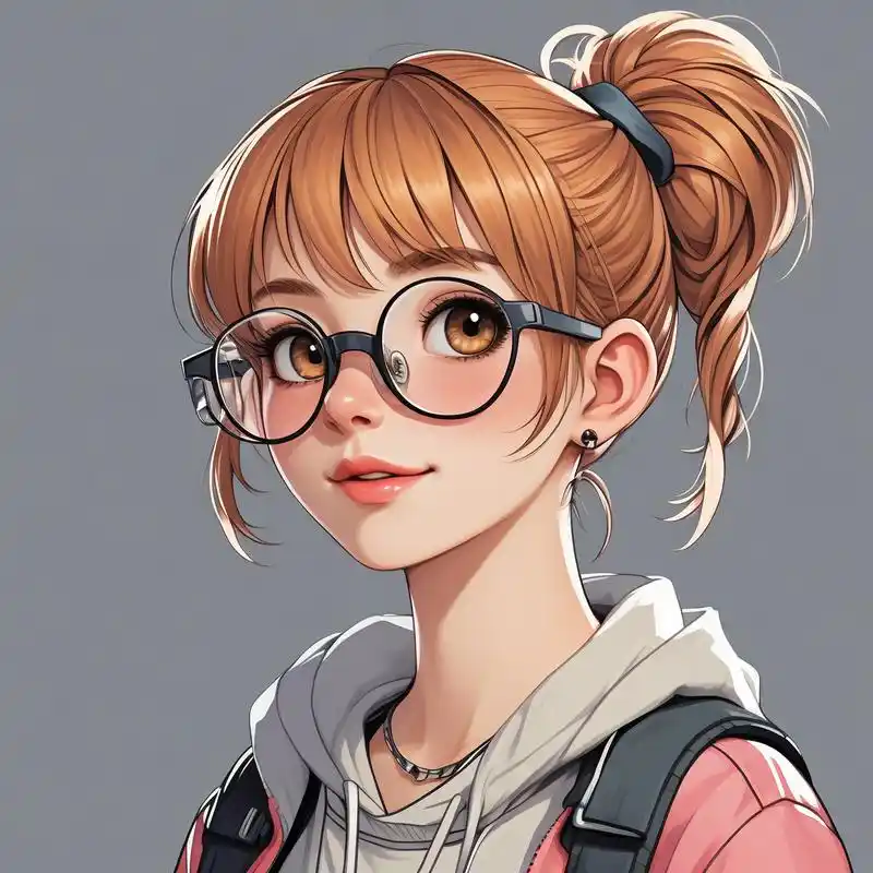 03 我为大家准备了一组超酷的戴眼镜卡通头像,快来挑选你的专属