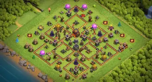 10本10本精品常规阵,部落冲突阵型分享,10本10本精品常规阵分享链接