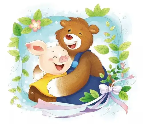 爱的教育亲爱的笨笨猪孩子我不要你争第一幸福快乐就好