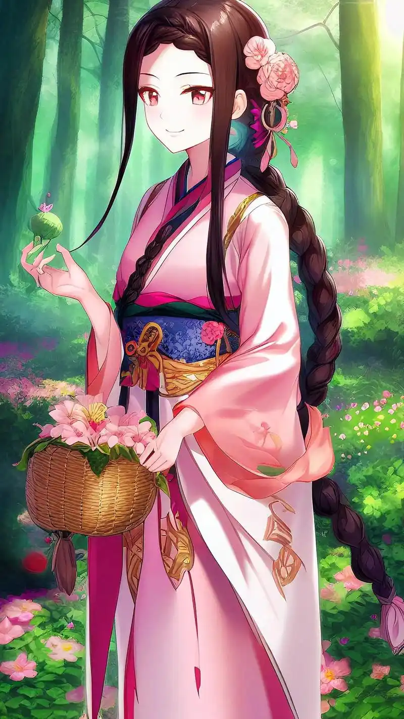 二次元古装美少女来喽,你喜欢动漫吗?#抖音图文来了 #图文热 - 抖音