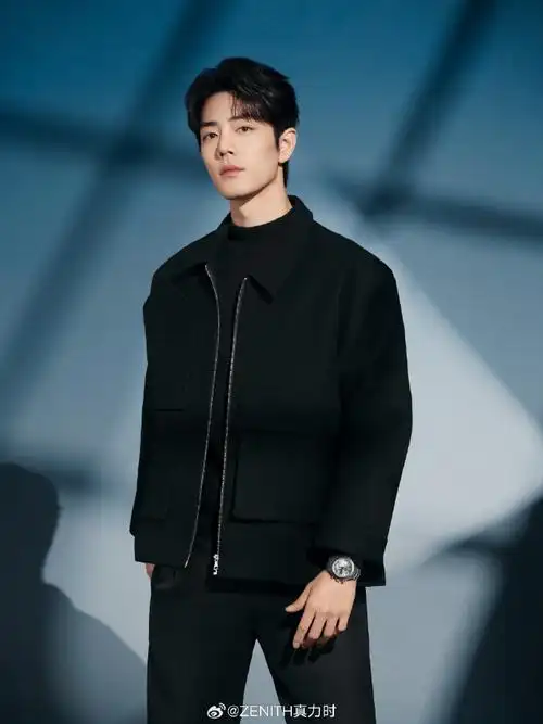 肖战又贵了##肖战花灰色西装写真