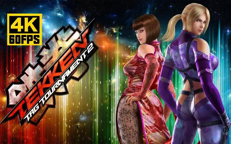 4k60帧铁拳tt2经典开场cg动画ai修复补帧画质收藏版