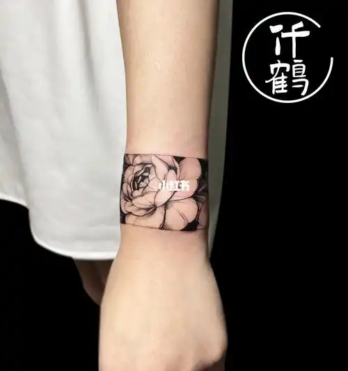 西安纹身素花手环