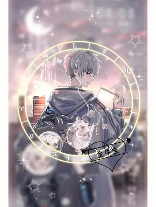 动漫男生十二星座头像