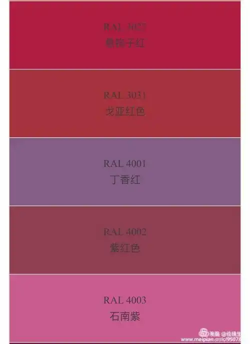 其它 给你点颜色看看 写美篇什么是ral色卡?