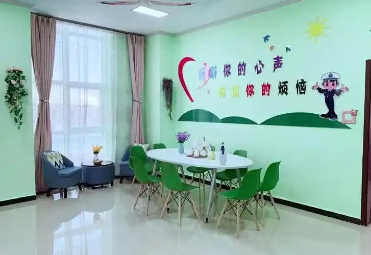 心里访谈室服务民警心理健康携手共建和谐警营