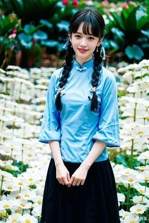 民国风学生装:春末夏初的独特韵味