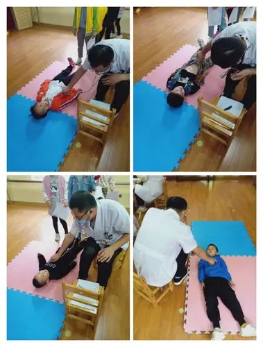 健康体检 快乐成长——甲路中心幼儿园幼儿健康体检活动