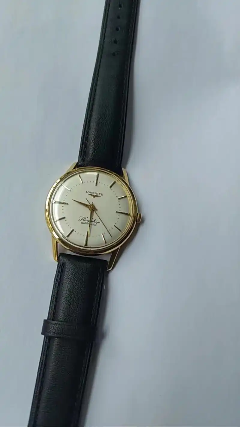 好品相,瑞士18k实金浪琴帆船旗舰稀少款,大表径走轨道自动机 - 抖音