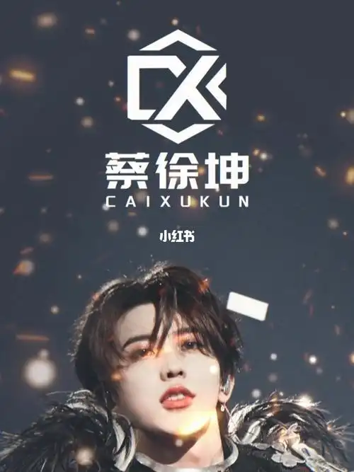 广东一男子竟然凌晨熬夜给蔡徐坤设计了logo