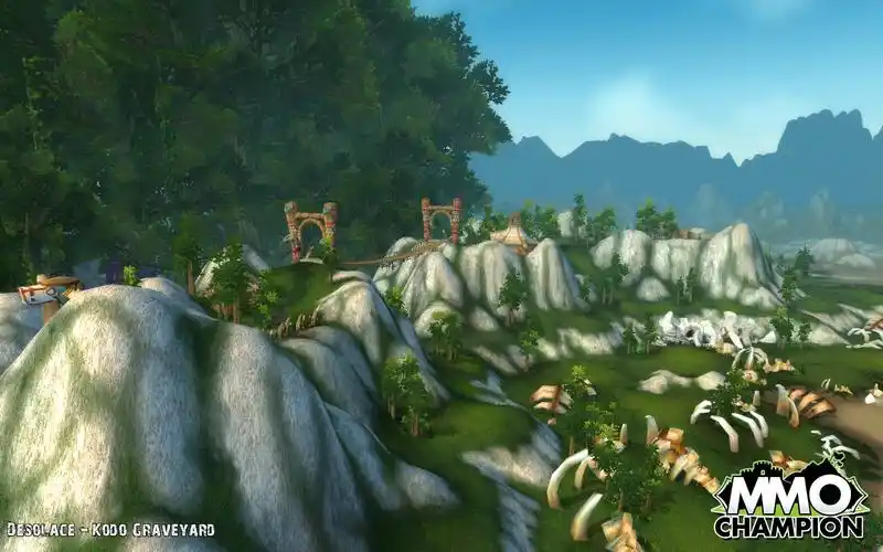 魔兽世界大灾变地图变更卡利姆多-凄凉之地