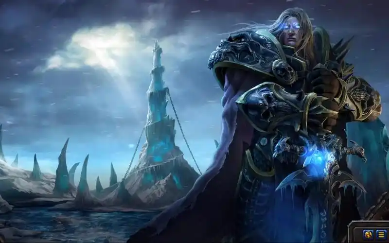 《魔兽争霸3:重置版》天灾战役[诅咒之遗]第一章 阿尔萨斯国王[带鱼屏