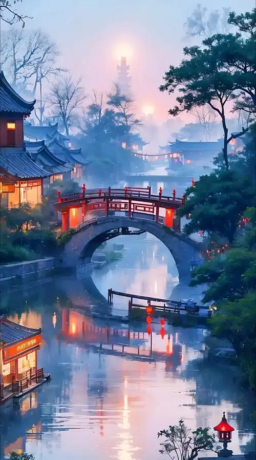 江南水乡美如画#古风 #国风古韵 #江南烟雨色 #江南 #江 - 抖音