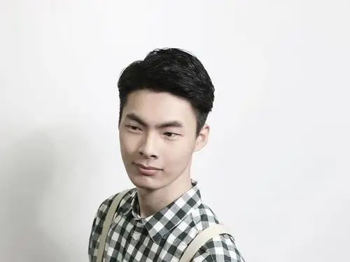 男士中发_微发型