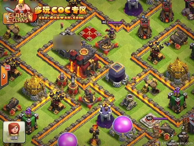 部落冲突10本毕业红牌专用冲杯阵