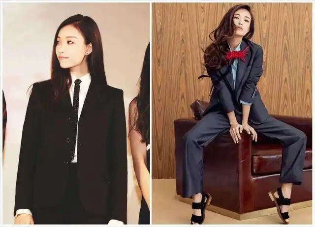 女士西装越显潮流为何男士独属服饰越来越成为女生挚爱