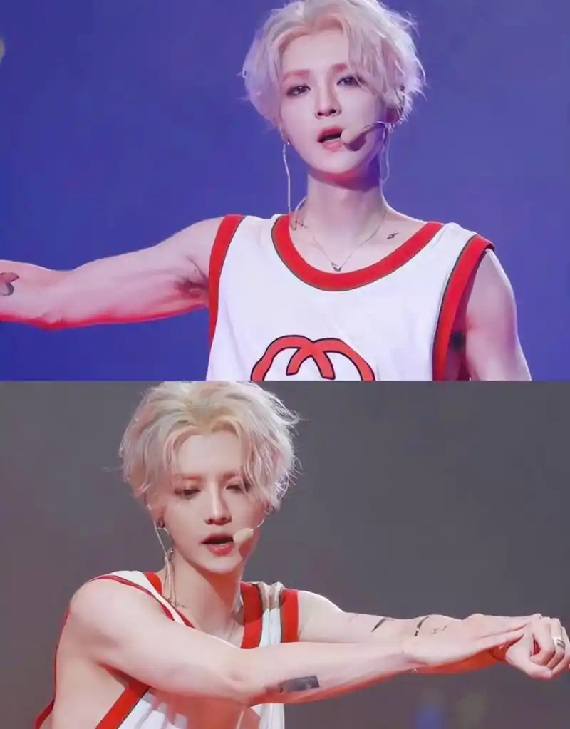 鹿晗得肌肉线条美不 #鹿晗肌肉