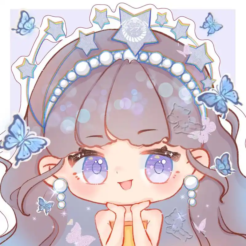 梦幻头像~ 参考图片: 	 #头像# #q版人物# #q版# #可爱头像# #头像