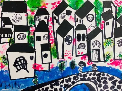 2020秋季儿童画创意班《江南》欣赏