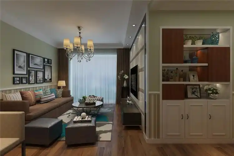00平米-客厅装修效果图