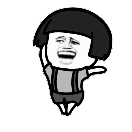 蘑菇头摇摆金馆长gif动图_动态图_表情包下载_soogif