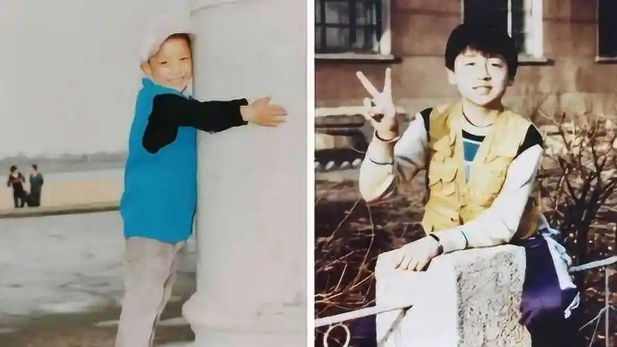 极限男团童年照曝光 雷佳音岳云鹏贾乃亮邓伦等小脸肉嘟嘟_综艺_高清