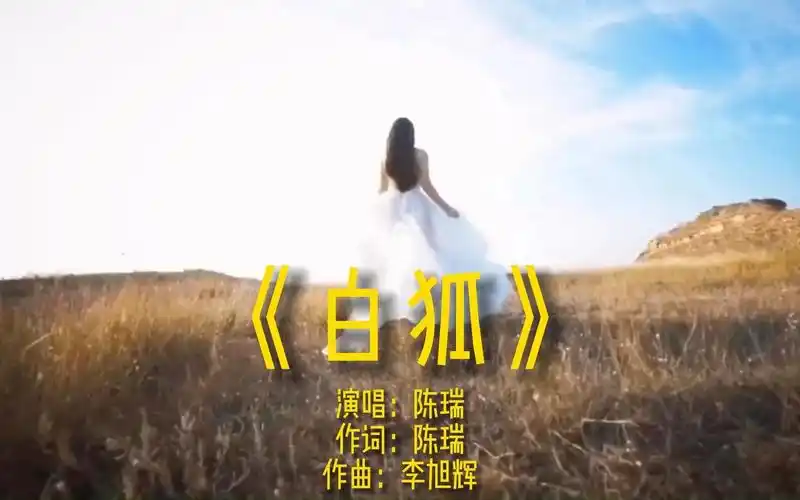 《白狐》完整版mv演唱陈瑞网络经典流行歌曲唯美伤感老歌车载音乐