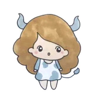 十二星座公主简笔画摩羯座