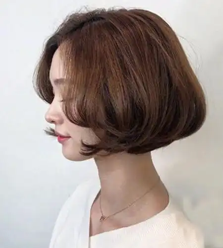 韩式波波头短发发型减龄百搭又瘦脸快来pick一款