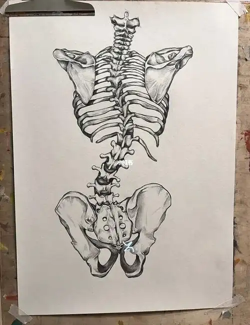画骨骼04