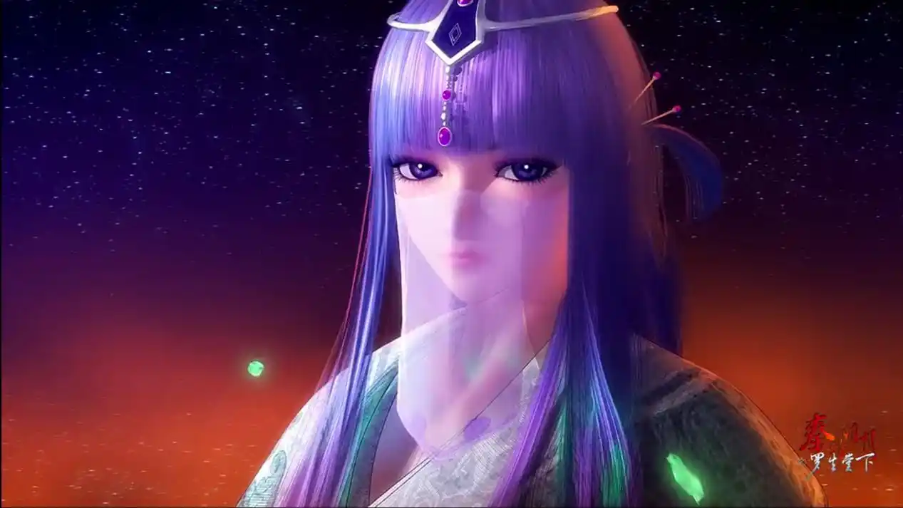 原创花里胡哨二次元之紫色说说国漫里的紫发妹子你最想娶哪一个