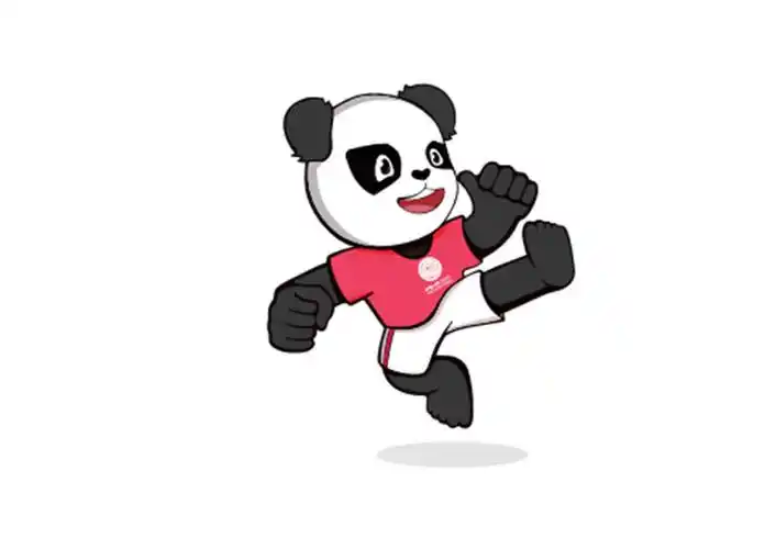 十四运吉祥物简笔画——熊熊 - 元艺考