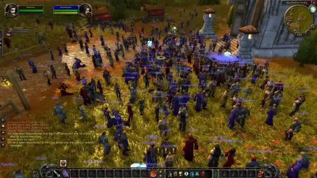 《魔兽世界》怀旧服开服,新手村现在挤满了人