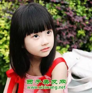 可爱女童短发发型大全(4)