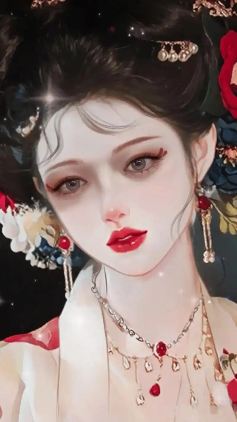 古风美人拼接 - 一个小哭包 - 抖音