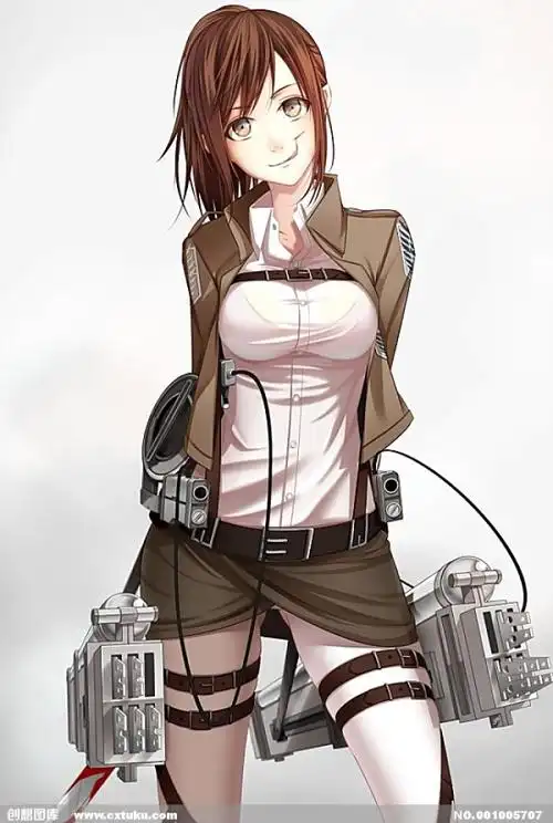 进击的巨人 白薯女萨莎 (-何处暖阳不倾城°)