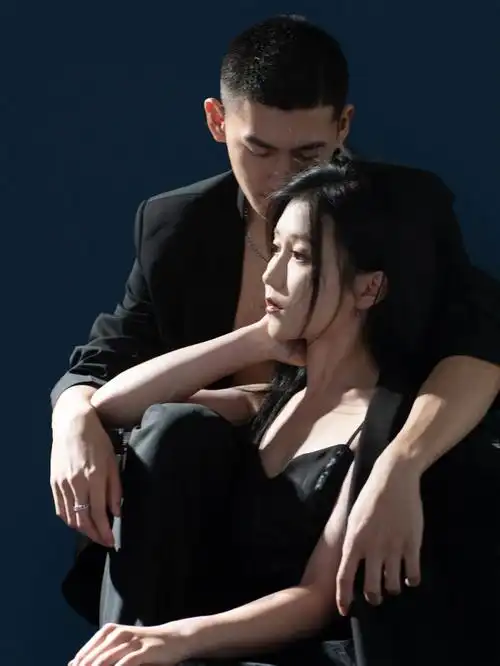 石家庄摄影情侣肖像照写真肖像