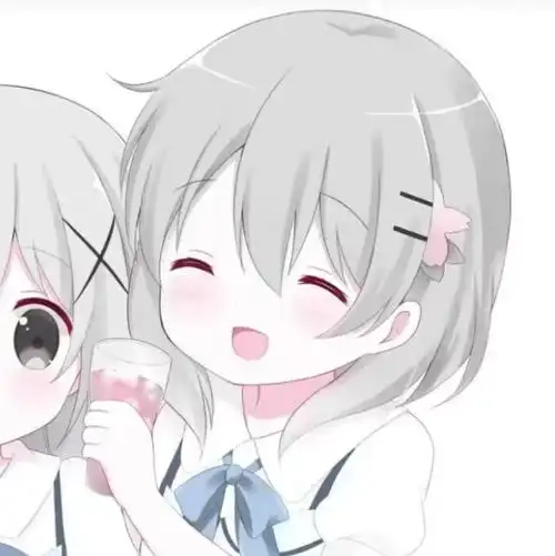 动漫闺蜜头像太可爱啦