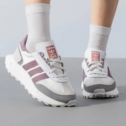 adidas阿迪达斯三叶草女鞋新款透气防滑缓震运动复古休闲鞋板鞋jh7191