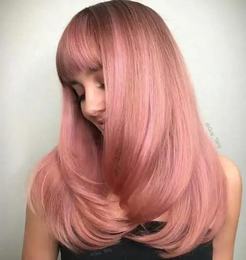 粉色系发色_高清图集_新浪网