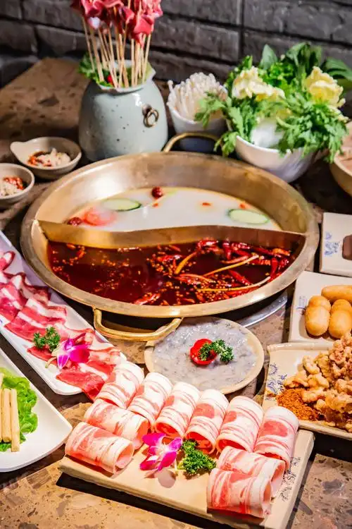 杭州小龙坎火锅7店通用34人午晚餐