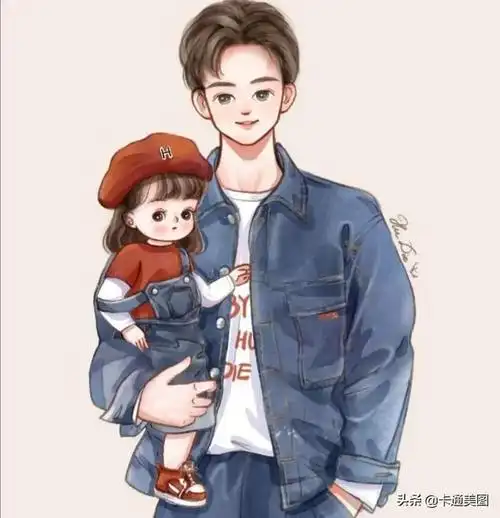 幸福感满满的亲子头像_网易订阅