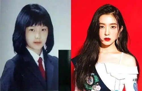韩国塑造爱豆形象堪比换头技术见过出道前的irene和宋雨琦吗