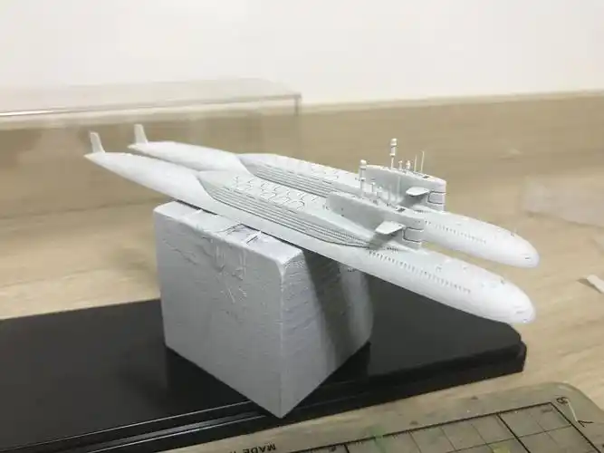 手工船模1700中国海军092型弹道导弹战略核潜艇