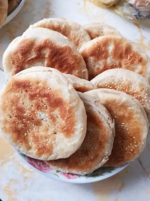 x宣宣做的油酥烧饼