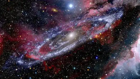 太空中的星系,宇宙之美,黑洞.美国宇航局提供的元件照片