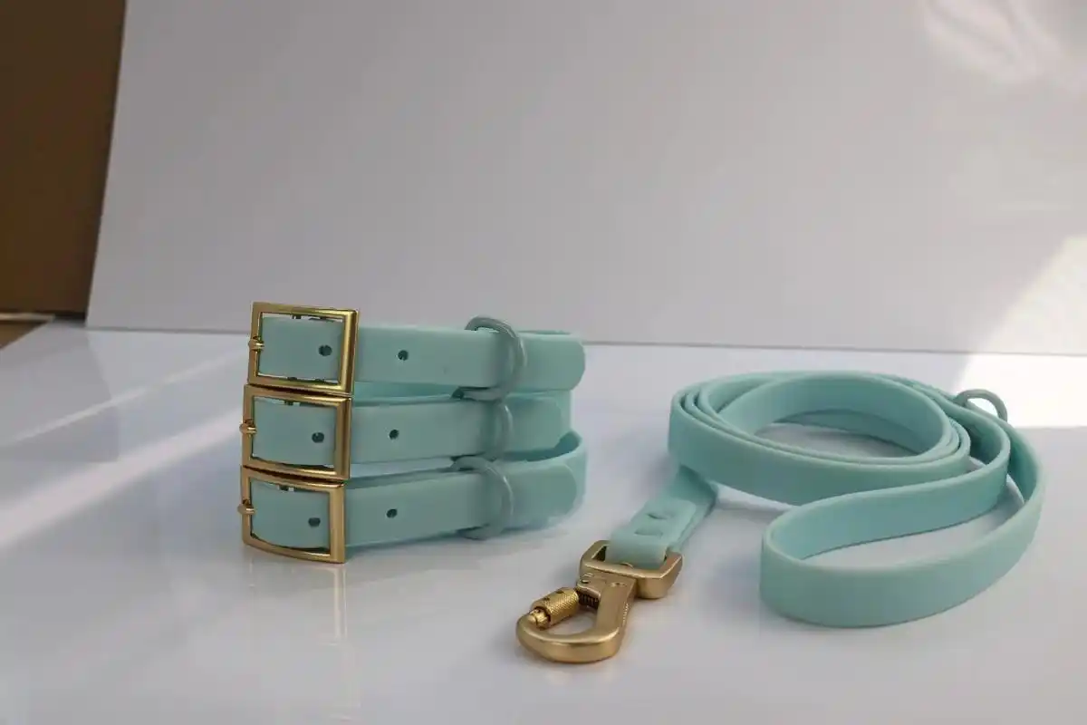 pvc防水牵引绳项圈