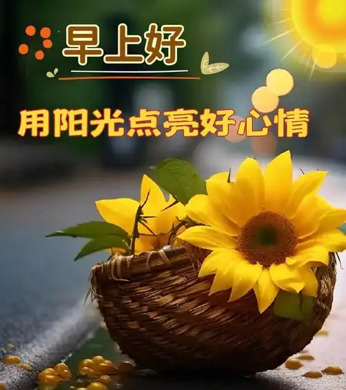 漂亮温馨的早上好问候祝福图片精选微信最新的早上好祝福表情祝福