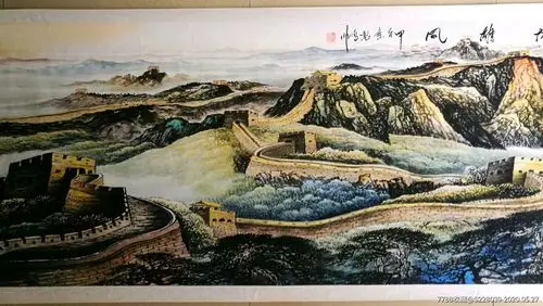 张震鸣山水《长城雄风》